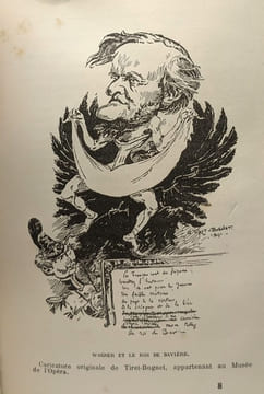 Le Wagner de "Parsifal". Orné de planches hors-texte reproduisant les Décors et Costumes créés pour les représentations de "Parsifal" données à ...