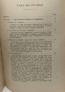 L'adaptation et l'évolution / bibliothèque de synthèse scientifique. Rabaud Étienne