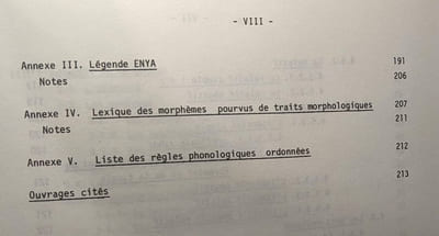 Traits et tons en Enya - phonologie générative d'une langue bantoue / Koninklijk museum voor midden-afrika archief voor antropolgie n°20 - 1973
