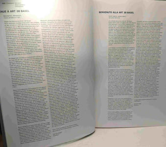Art 38 Basel 13 - 17 6 07: The Art Show / Die Kunstmesse / La Foire D'art / La Mostra D'arte