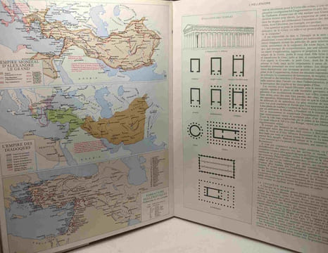 Atlas de l'antiquité classique. Antoine Van Der Heyden Pierre Lavedan