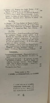 Esprit - revue internationale édition française - 3e Année tirage spécial - 6 numéro: 26-27-28-29-30-31 entre 1934 et 1935. Collectif