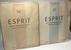 Esprit - revue internationale édition française - 3e Année tirage spécial - 6 numéro: 26-27-28-29-30-31 entre 1934 et 1935. Collectif