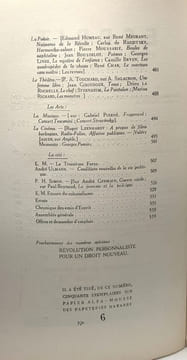 Esprit - revue internationale édition française - 3e Année tirage spécial - 6 numéro: 26-27-28-29-30-31 entre 1934 et 1935. Collectif