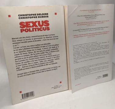 14 livres de journalisme politique (voir description complète): Si vous le répétez je démentirai... + Les flingeurs + Sexus Politicus + Bien ...