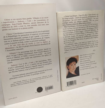 14 livres de journalisme politique (voir description complète): Si vous le répétez je démentirai... + Les flingeurs + Sexus Politicus + Bien ...