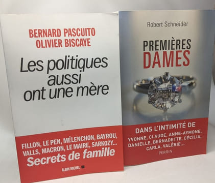 14 livres de journalisme politique (voir description complète): Si vous le répétez je démentirai... + Les flingeurs + Sexus Politicus + Bien ...
