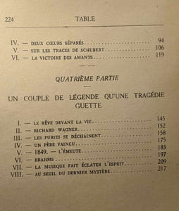Les amours de Schumann
