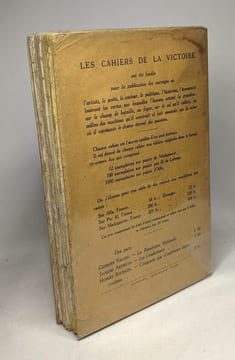 Cinquante ans d'expérience démocratique - édition originale / Les cahiers de la victoire III. Bourin Hubert