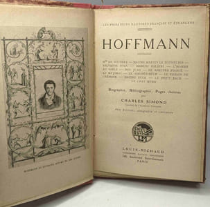 Hoffmann / Mlle de Scudery - Maitre Martin le Tonnelier - Salvator Rosa - Marino Falieri - L'homme au sable - Don Juan - Le spectre fiancé - Le Majorat - Le Magnétiseur - Le violon de Crémone