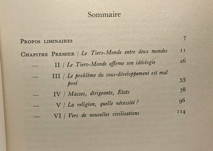 Tiers-monde idéologie réalité