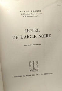 Hotel de l'aigle noire