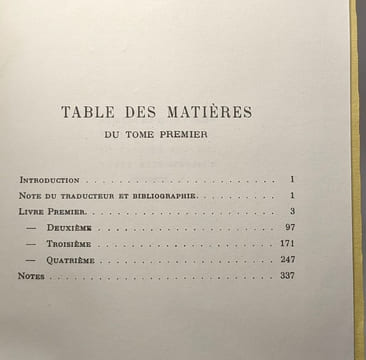 Histoire de la guerre du Péloponnèse - TOME PREMIER - traduction nouvelle de Jean Voilquin / Classiques Garnier. Thucydide Jean Voilquin