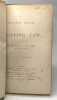 A handy book of hipping law - fifth edition. William A. Oliver