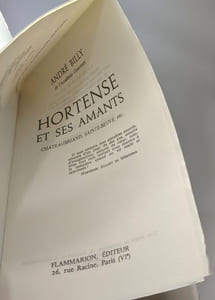 Hortense et ses amants