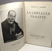 La libellule violette. Der&egrave;me Tristan