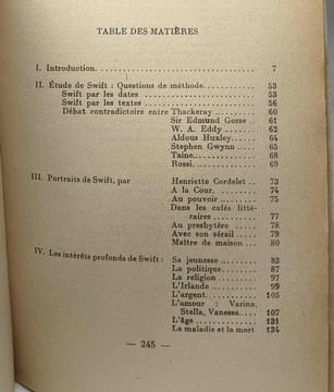 Présentation de Swift. A.M. Petitjean
