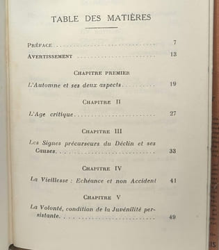 L'automne de la vie / l'homme et la femme à l'âge critique - préface de M. Brieux. Victor Pauchet