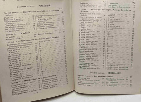 Grammaire française - cours supérieur - sixième édition. Calvet J. Chompret C