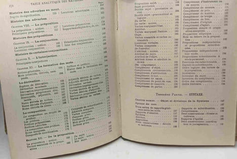 Grammaire française - cours supérieur - sixième édition. Calvet J. Chompret C