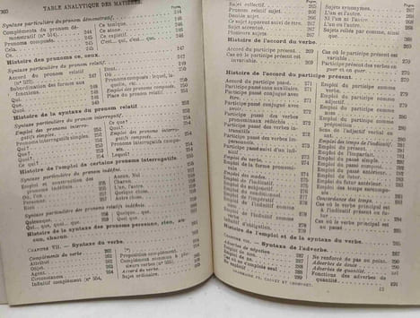 Grammaire française - cours supérieur - sixième édition. Calvet J. Chompret C