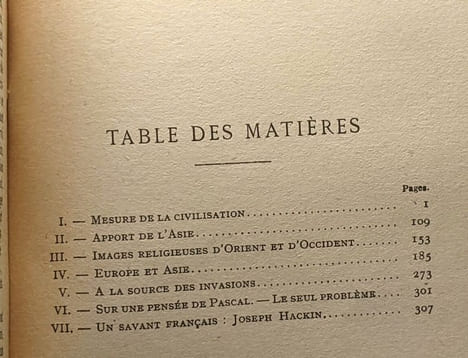 Bilan de l'Histoire. Grousset René