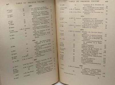 Correspondance 1870-1924 - TOME 1 - l'établissement de la répuglique; le protectorat tunisien; la régence en Espagne; La Turquie d'Abd Ul Hamid