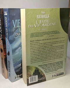 Vif-Argent tome 1 2 et 3 : L'éveil du vif-argent + Le Zénith du vif-argent + Le Crépuscule du vif-argent (édité entre 2004 et 2007)