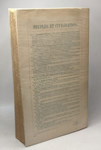 De l'affaire éthiopienne à la guerre (1936-1939) - TOME DEUX - La faillite de la paix (1918-1939) - peuples et civilisations histoire générale XX - 3e éd. refondue et augmentée