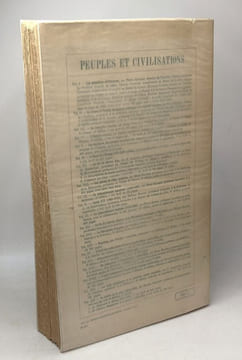 De l'affaire éthiopienne à la guerre (1936-1939) - TOME DEUX - La faillite de la paix (1918-1939) - peuples et civilisations histoire générale XX - 3e ...