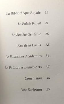 Autour du Parc de Bruxelles - six façades plus une. Herman Liebaers