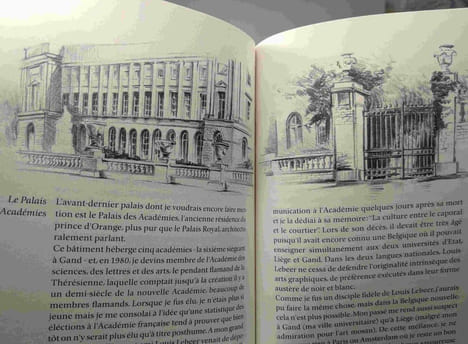 Autour du Parc de Bruxelles - six façades plus une. Herman Liebaers