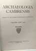 Archaeologia cambrensis - journal of the cambrian archaeological association VOLUME CXXI (1972). Collectif