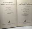 Erster Teil Die Klassische periode der griechischen literatur - Vierter + Fünfter bänd - Die griechische literatur zur zeit der attischen hegemonie ...