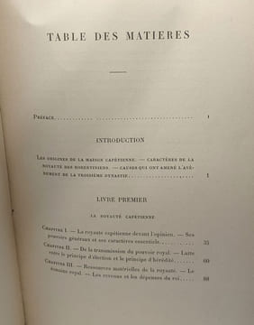 Histoire des institutions monarchiques de la France sous les premiers capétiens (987-1180) - 2e édition - TOME PREMIER ET SECOND. Achille Luchaire