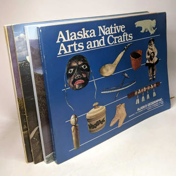 Alaska Native Arts and Crafts + British Columbia's Coast (The Canadian Inside Passage) + The Stikine River + Southeast Alaska's Panhandle / 4 volumes ...