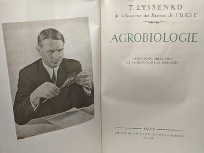 Agrobiologie - génétique sélection et production des semences