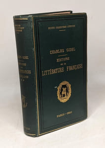 Histoire de la littérature française depuis son origine jusqu'à la renaissance - depuis la renaissance jusqu'à la fin du XVIIe siècle (2 vols)