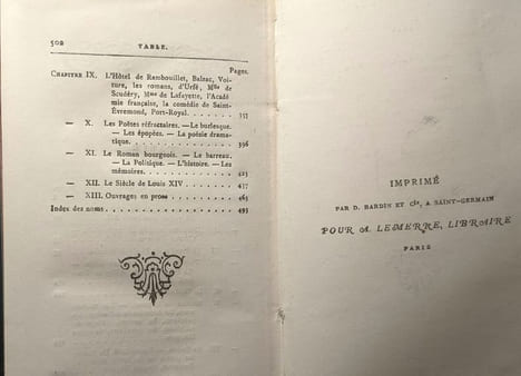 Histoire de la littérature française depuis son origine jusqu'à la renaissance - depuis la renaissance jusqu'à la fin du XVIIe siècle (2 vols). Gidel ...