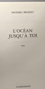 L'Océan jusqu'à toi: - RIME