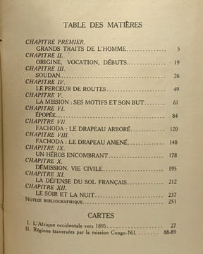 Vie du général Marchand. Delebecque Jacques