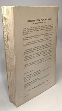 Histoire de la psychologie de l'antiquité à nos jours / bibliothèque scientifique. F.-L. Mueller