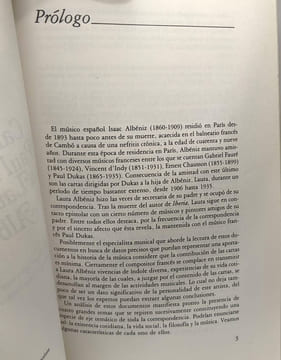 Cartas de Paul Dukas a Laura Albniz. Dukas Paul
