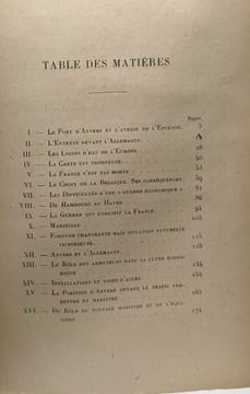 Anvers et l'avenir de l'entente - de l'influence prépondérante des moyens de transport dans la lutte économique - avec une grande carte en deux ...