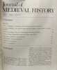 Journal of Medieval History - VOLUME 1 Number 1 april 1975. Collectif