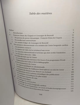 Une alternative à l'Europe technocratique: le centre européen d'études burgondo-médianes (1958-1983). Chardonnens Alain