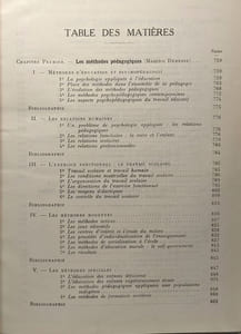 La formation éducative / traité de psychologie appliquée - Livre IV