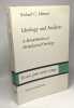 Ideology and analysis - a rehabilitation of metaphysical ontology - essais pour notre temps 3. Richard C. Hinners
