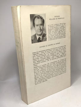 Voyage au centre du monde - essai de philosophie politique. Jacques Rolland De Renéville