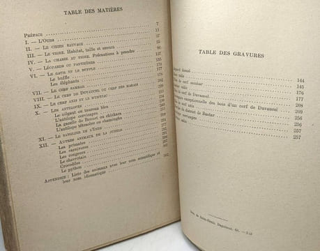 Les bêtes sauvages de l'Inde Centrale / Bibliothèque géographique. A. Dunbar Brander